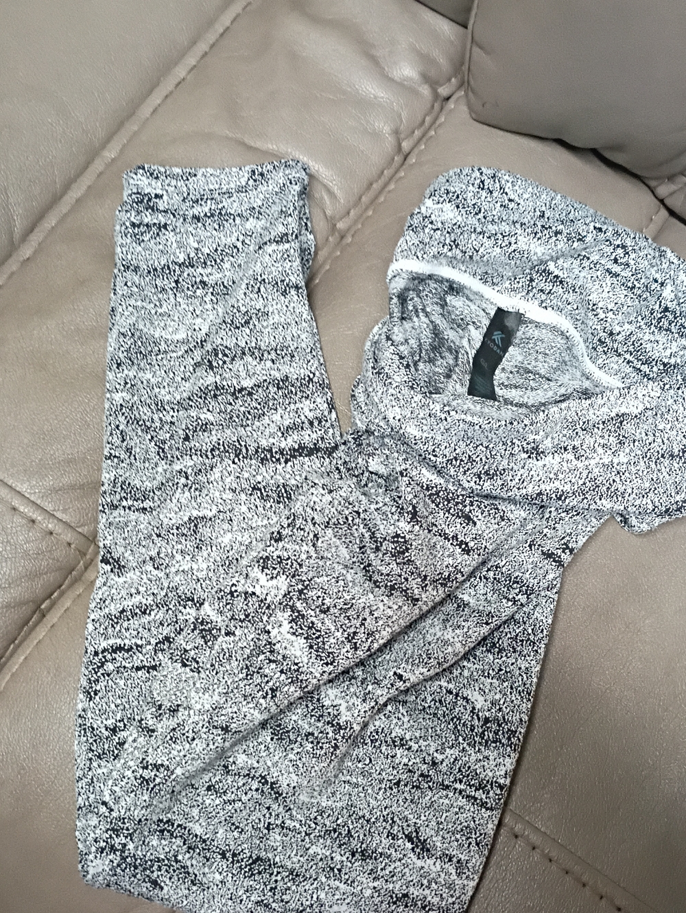 Kyodan Marled Black & White Pants